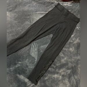 ADIDAS ATHLETIC WOMENS LOGO GREY LEGGINGS